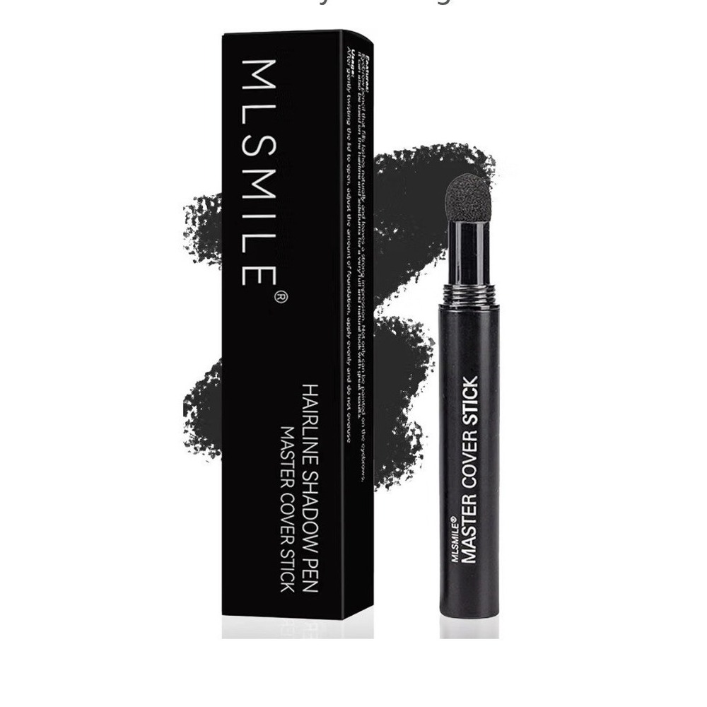 MLSmile Black Color Hairline Shadow Pen, Master Cover Stick, Makeup, Hair Style